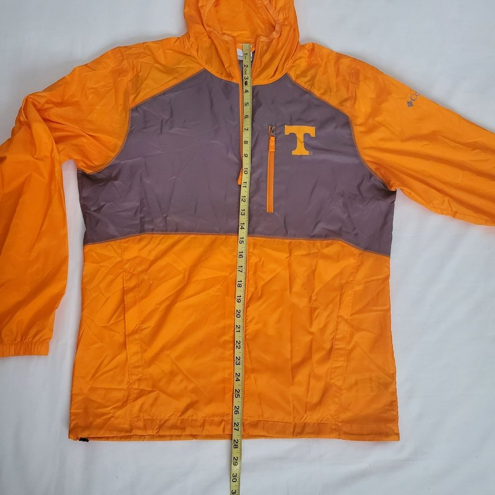 Columbia Tennessee Volunteer College Flash Forward Windbreaker Jacket Size Small - Picture 6 of 11